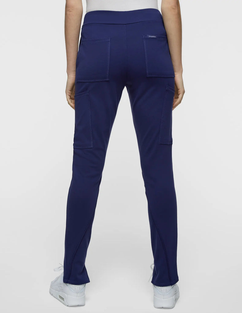 Jaanuu Scrubs Women's Cargo Scrub Pant Navy | scrub-supply.com