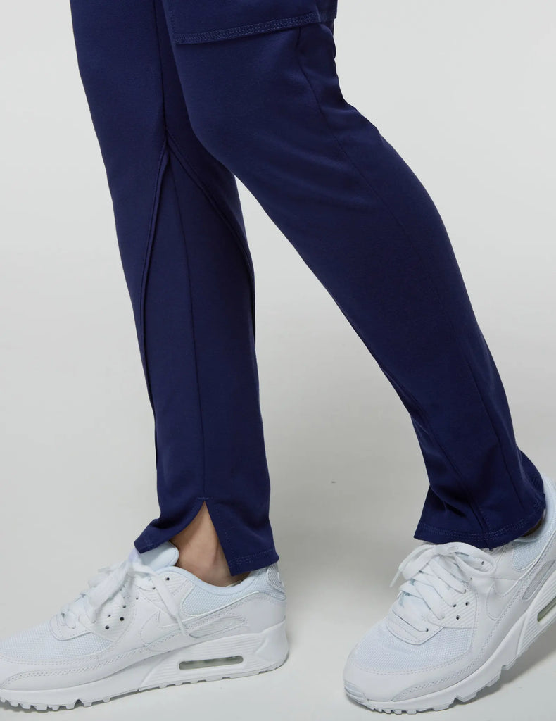 Jaanuu Scrubs Women's Cargo Scrub Pant Navy | scrub-supply.com