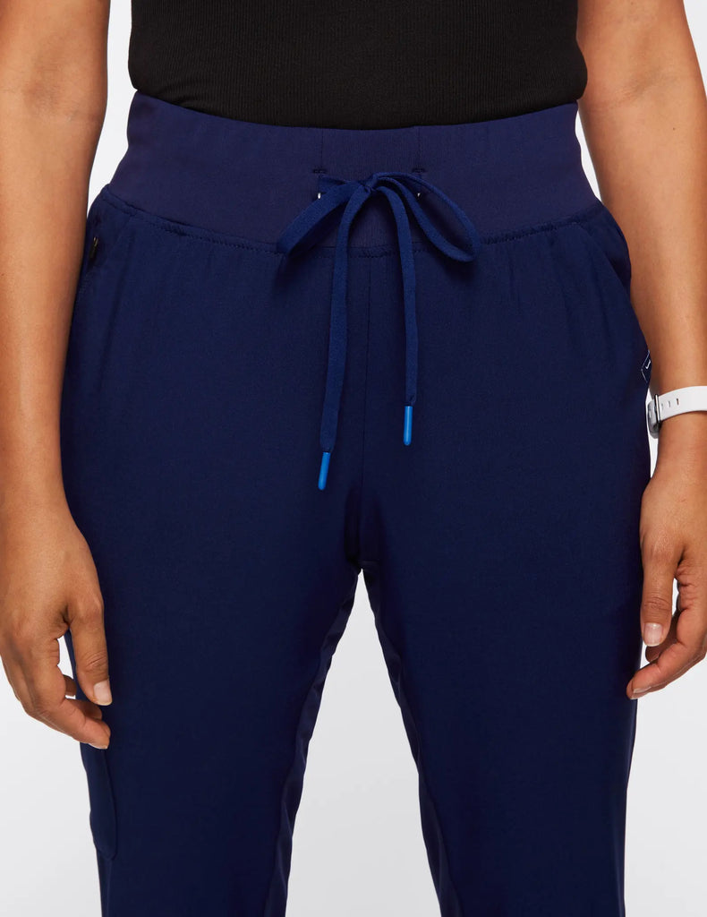 Jaanuu Scrubs Women's All-Day Performance Scrub Jogger Navy | scrub-supply.com