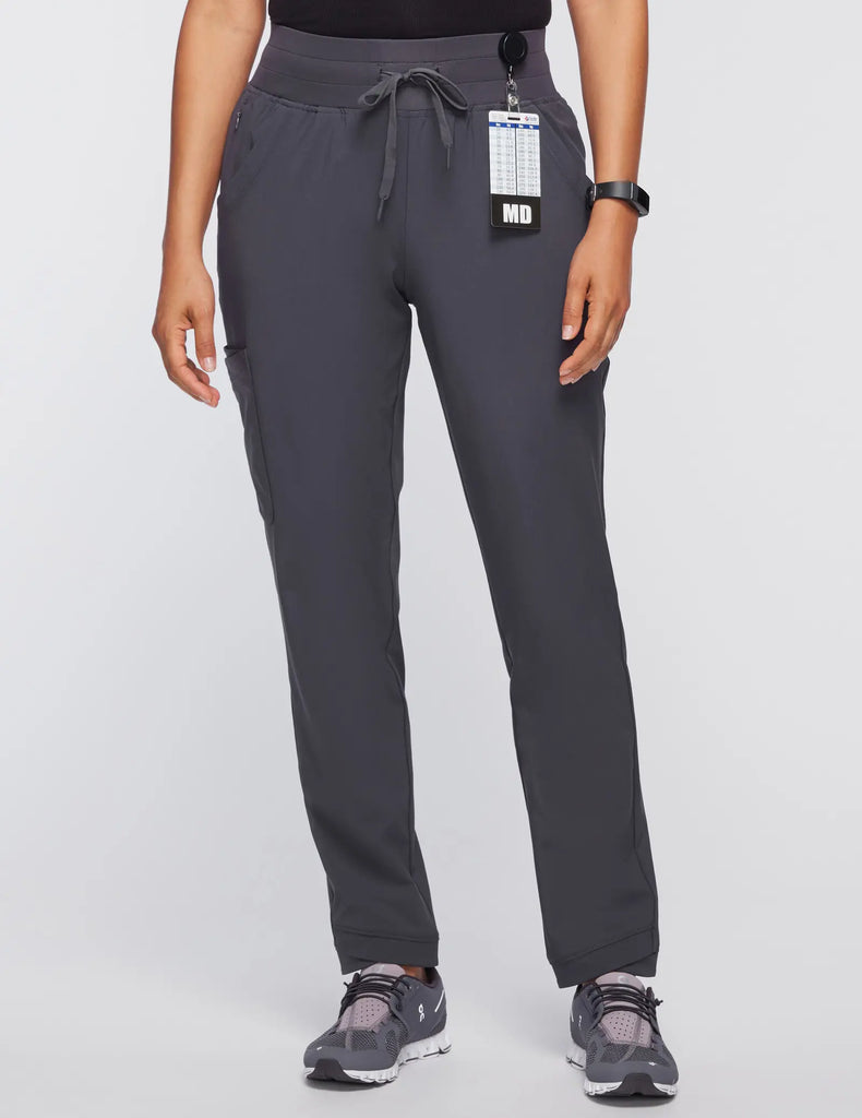 Jaanuu Scrubs Women's All-Day Performance Scrub Pant Slate | scrub-supply.com