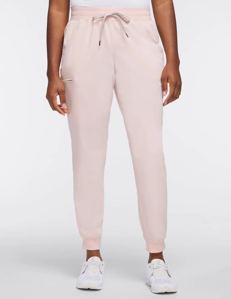 Jaanuu Scrubs Women's 5-Pocket Classic Scrub Jogger Blushing Pink | scrub-supply.com