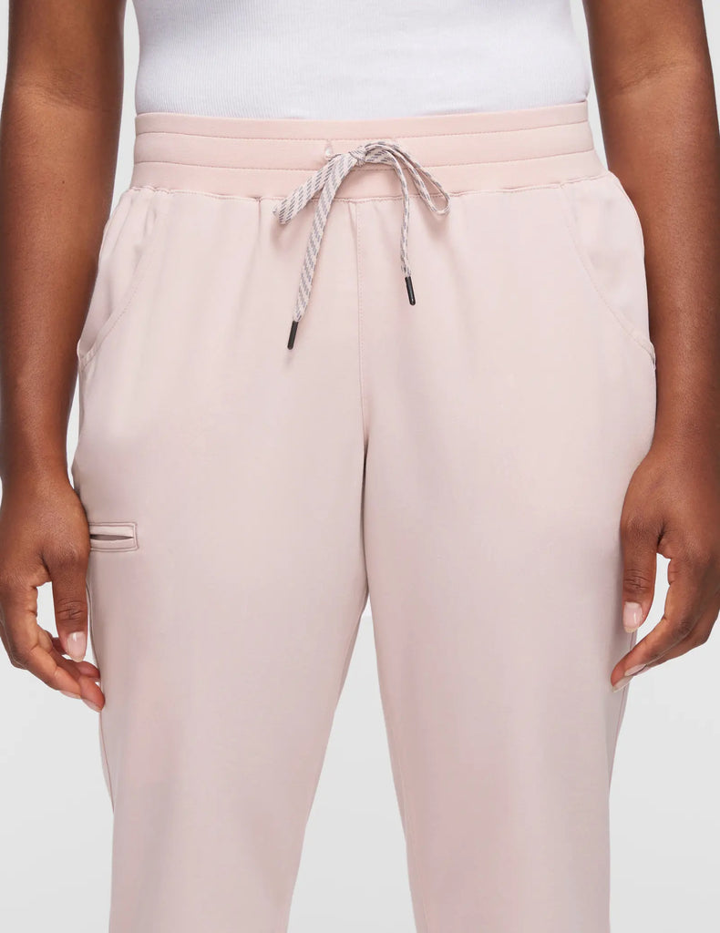 Jaanuu Scrubs Women's 5-Pocket Classic Scrub Jogger Blushing Pink | scrub-supply.com