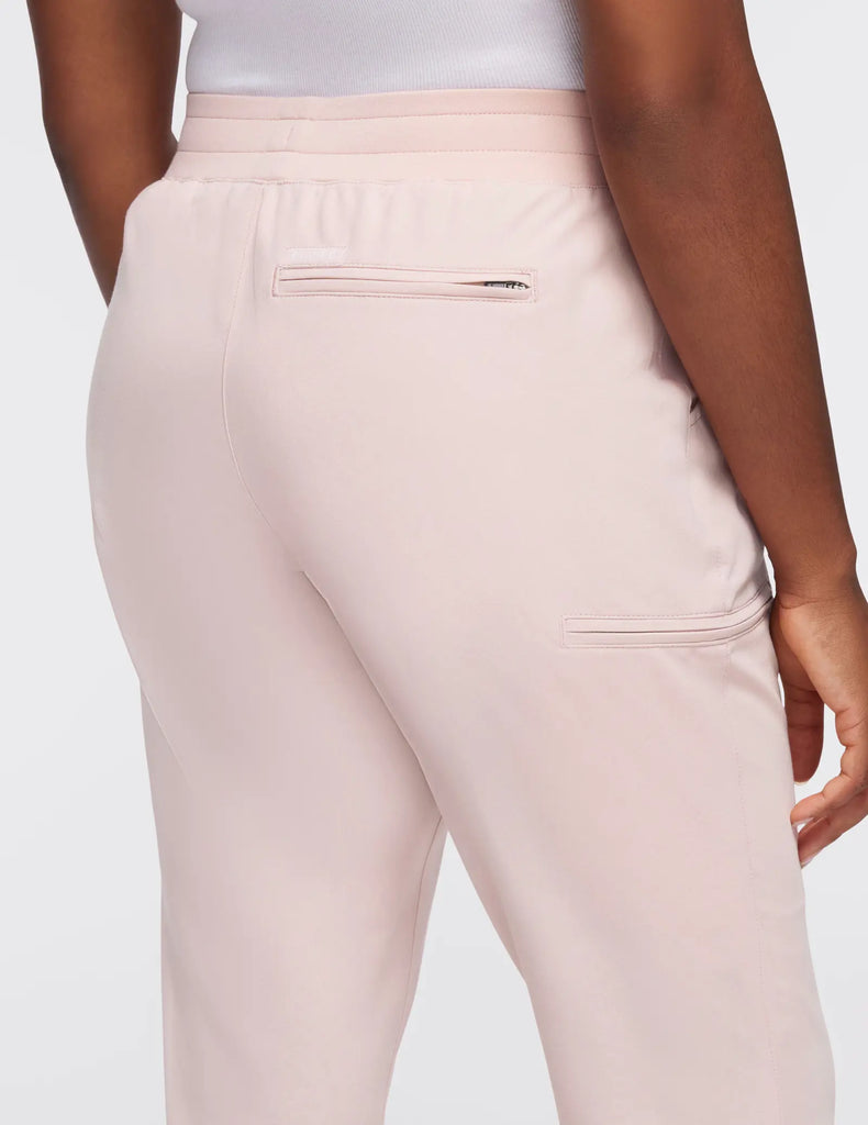 Jaanuu Scrubs Women's 5-Pocket Classic Scrub Jogger Blushing Pink | scrub-supply.com