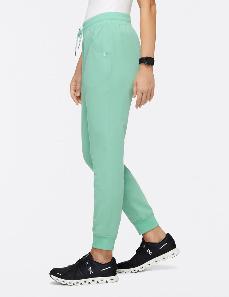 Jaanuu Scrubs Women's 5-Pocket Classic Scrub Jogger Jade | scrub-supply.com