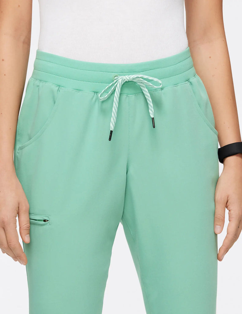 Jaanuu Scrubs Women's 5-Pocket Classic Scrub Jogger Jade | scrub-supply.com