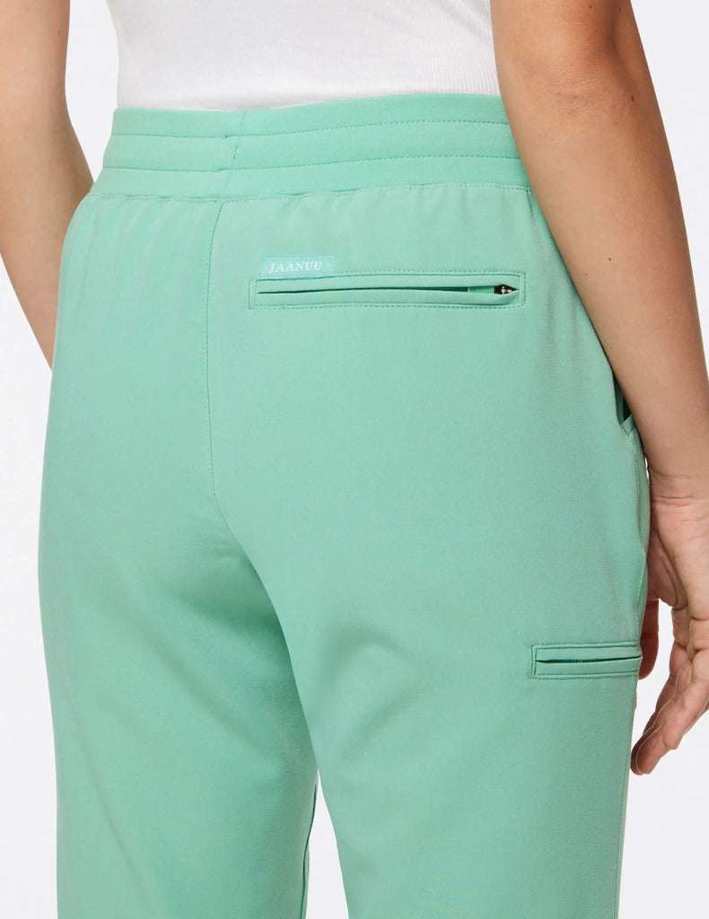 Jaanuu Scrubs Women's 5-Pocket Classic Scrub Jogger Jade | scrub-supply.com