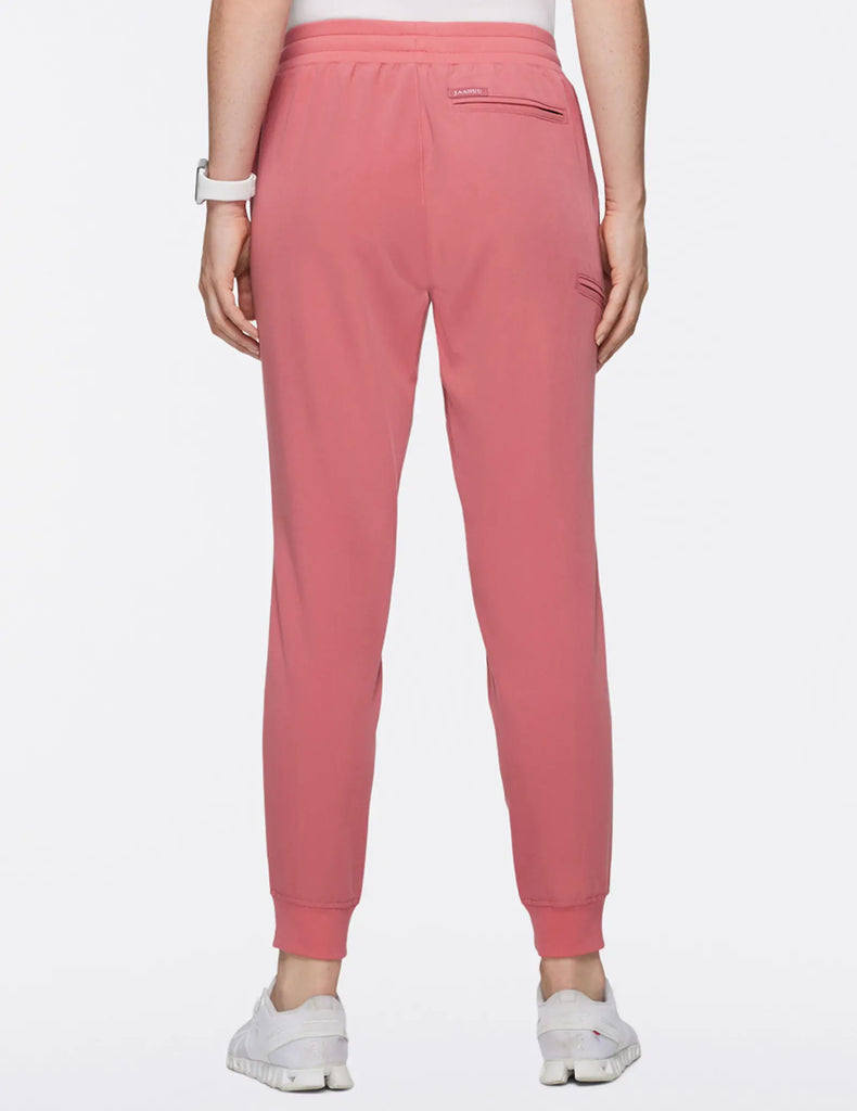 Jaanuu Scrubs Women's 5-Pocket Classic Scrub Jogger Dusty Rose | scrub-supply.com