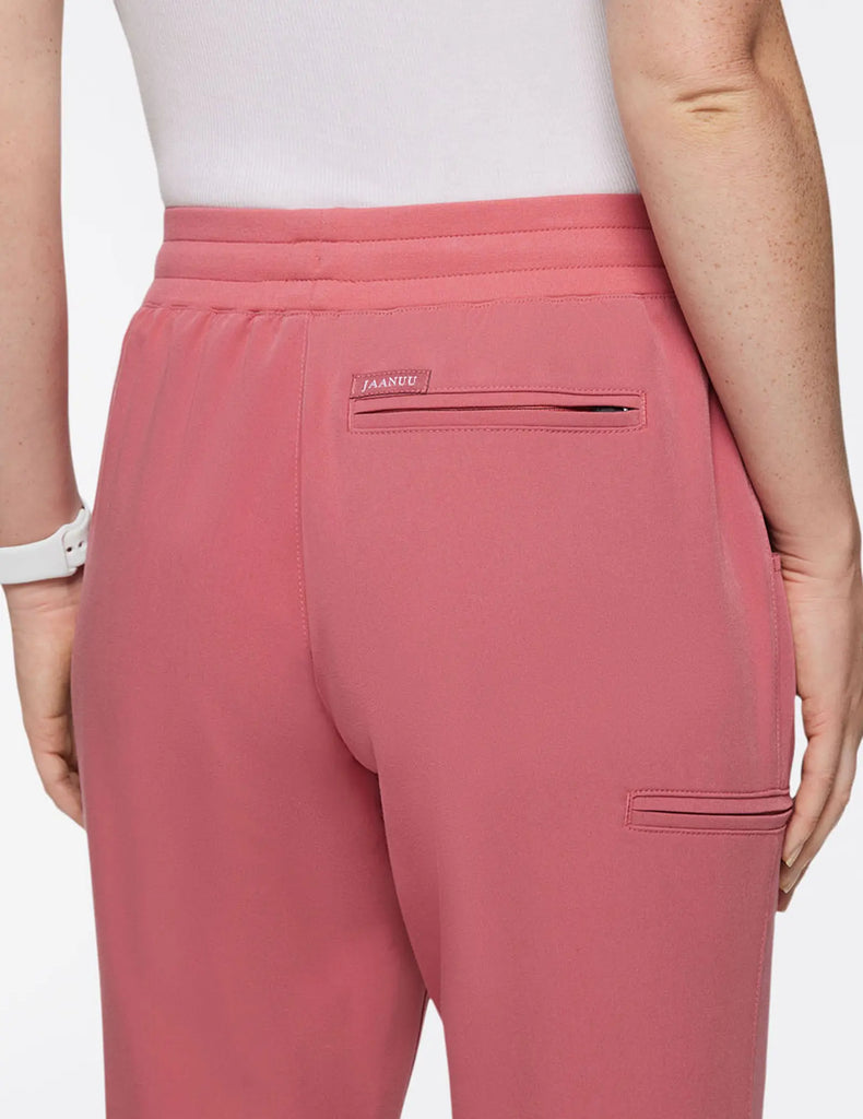 Jaanuu Scrubs Women's 5-Pocket Classic Scrub Jogger Dusty Rose | scrub-supply.com