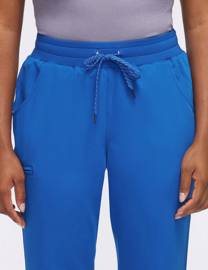 Jaanuu Scrubs Women's 5-Pocket Classic Scrub Jogger Royal Blue | scrub-supply.com