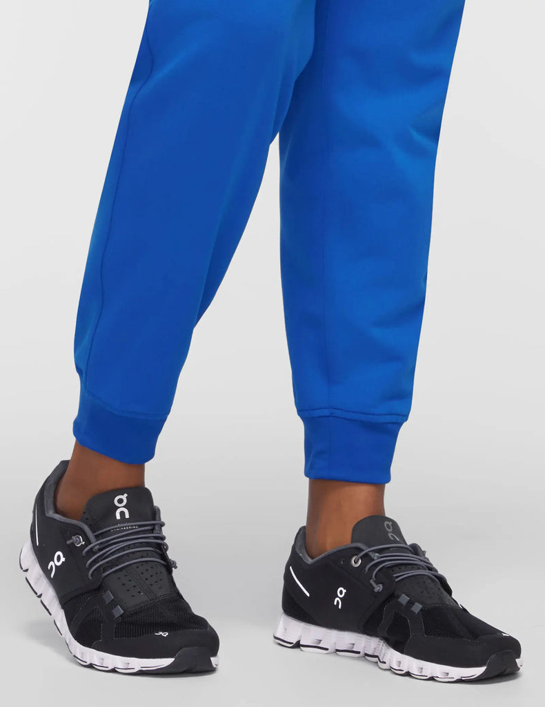 Jaanuu Scrubs Women's 5-Pocket Classic Scrub Jogger Royal Blue | scrub-supply.com