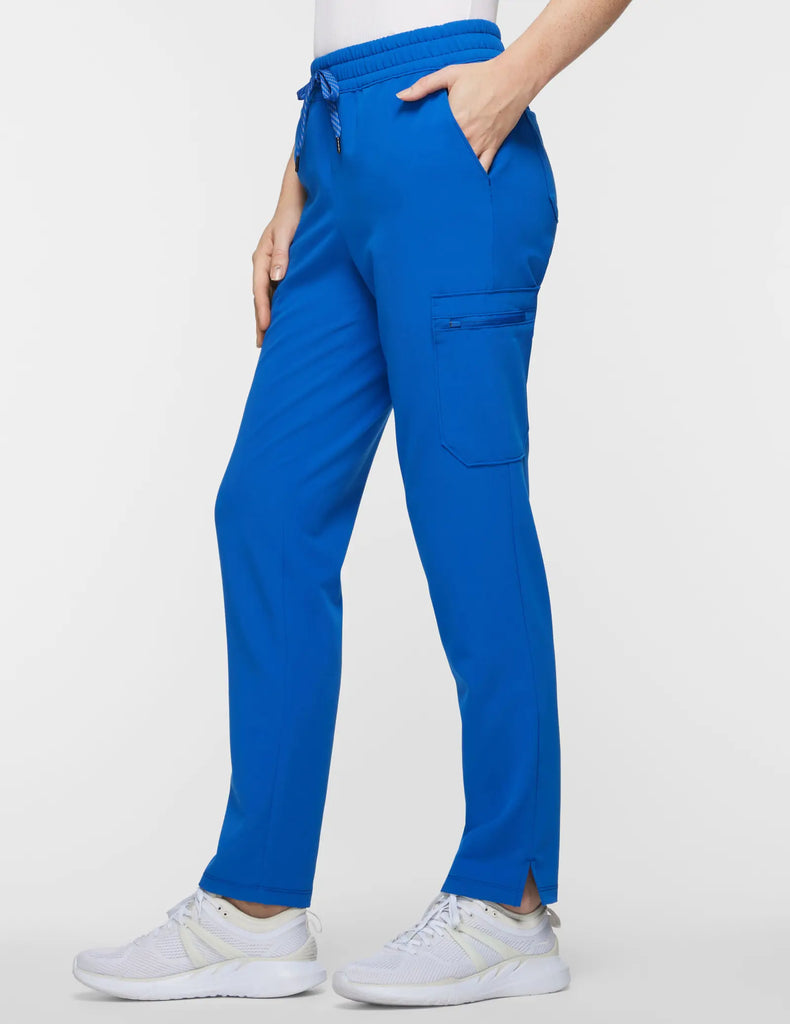 Jaanuu Scrubs Women's 7-Pocket Scrub Pant Royal Blue | scrub-supply.com