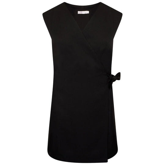 La Beeby Scrubs Women's Amie Top Black | scrub-supply.com