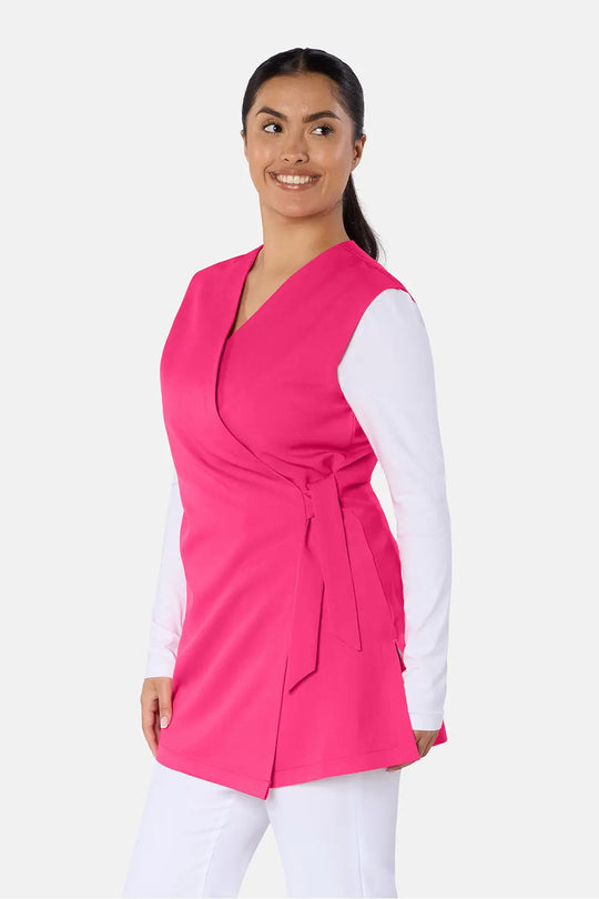 La Beeby Scrubs Women's Amie Top Fuchsia | scrub-supply.com