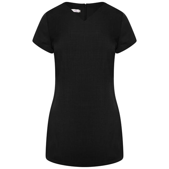 La Beeby Scrubs Women's Celeste Top Black | scrub-supply.com