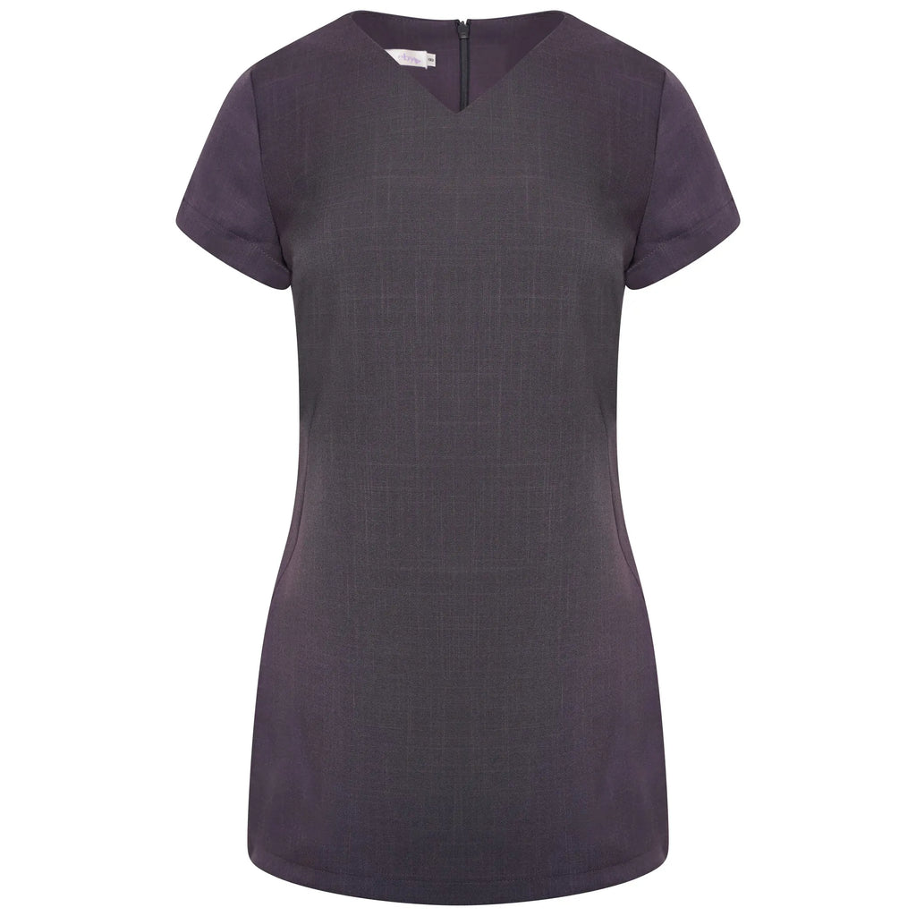 La Beeby Scrubs Women's Celeste Top Grey | scrub-supply.com