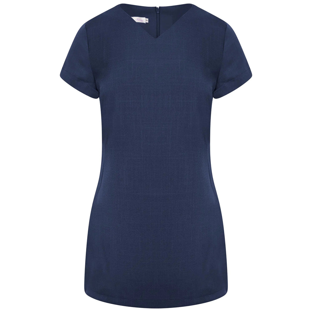 La Beeby Scrubs Women's Celeste Top Light Navy | scrub-supply.com