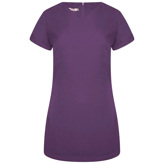 La Beeby Scrubs Women's Celeste Top Plum | scrub-supply.com