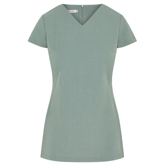 La Beeby Scrubs Women's Celeste Top Sage | scrub-supply.com