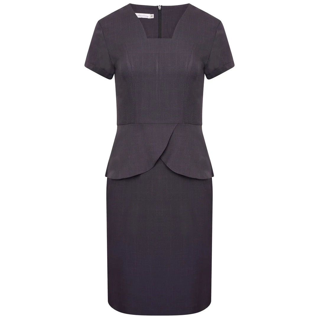 La Beeby Scrubs Women's Coco Dress Grey | scrub-supply.com