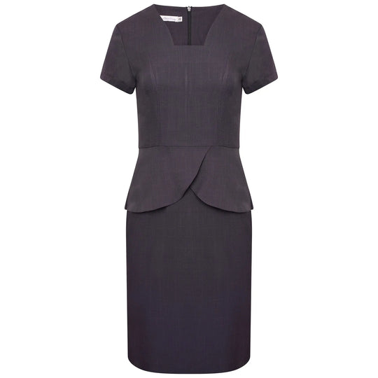 La Beeby Scrubs Women's Coco Dress Grey | scrub-supply.com