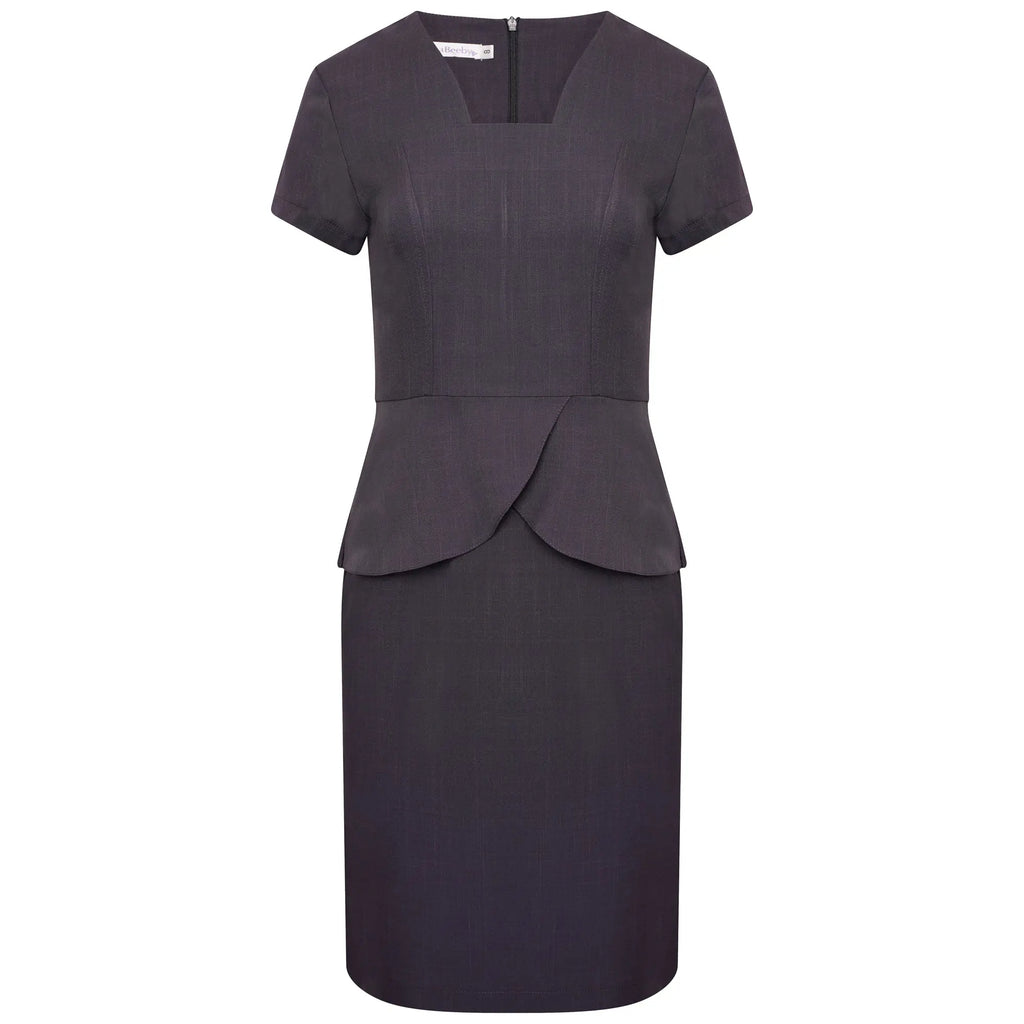 grey scrub dress Slate - Women's Performance A-Line Scrub Dress