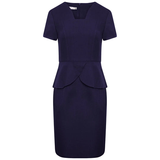 La Beeby Scrubs Women's Coco Dress Light Navy | scrub-supply.com