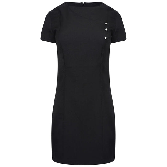 La Beeby Scrubs Women's Eliza Top Black | scrub-supply.com