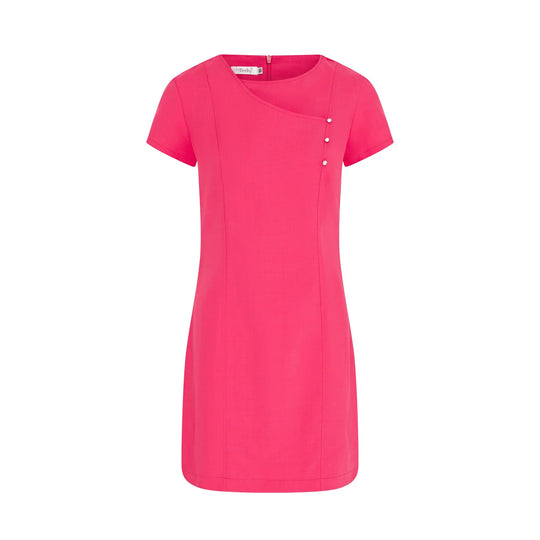 La Beeby Scrubs Women's Eliza Top Fuchsia | scrub-supply.com