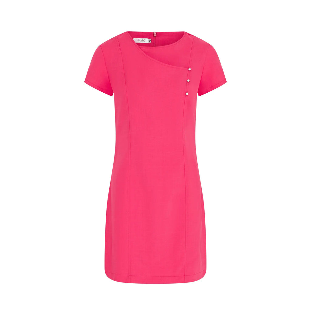 La Beeby Scrubs Women's Eliza Top Fuchsia | scrub-supply.com