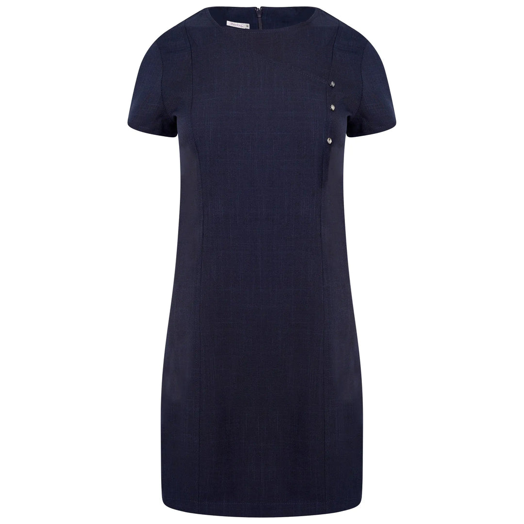 La Beeby Scrubs Women's Eliza Top Light Navy | scrub-supply.com