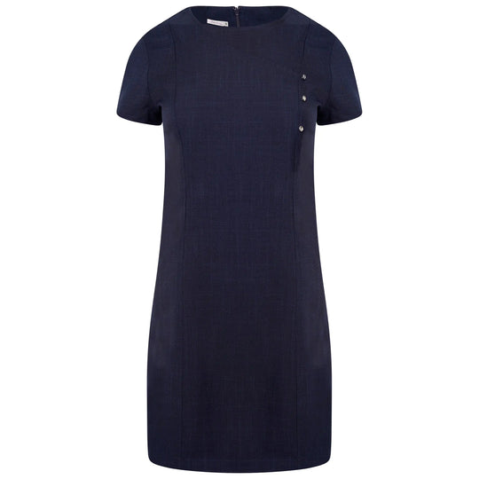 La Beeby Scrubs Women's Eliza Top Light Navy | scrub-supply.com