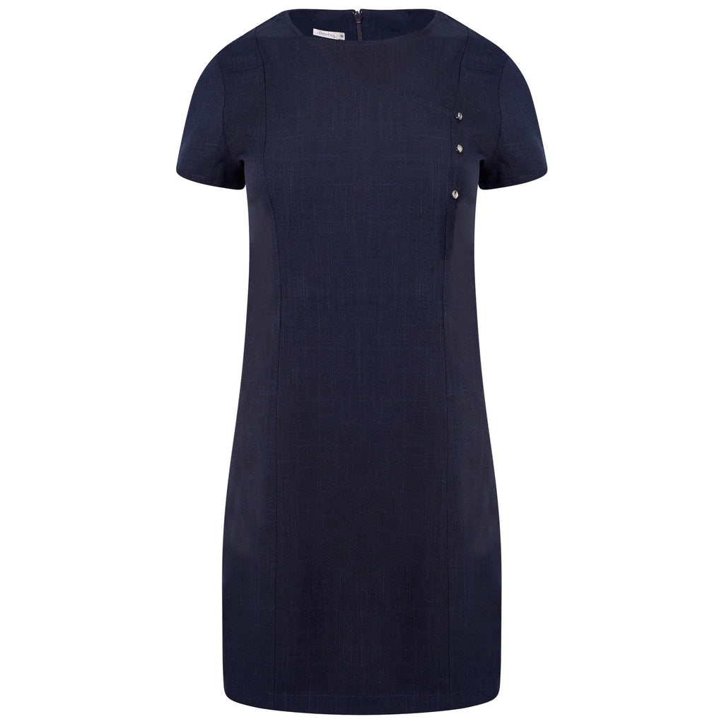 La Beeby Scrubs Women's Eliza Top Light Navy | scrub-supply.com