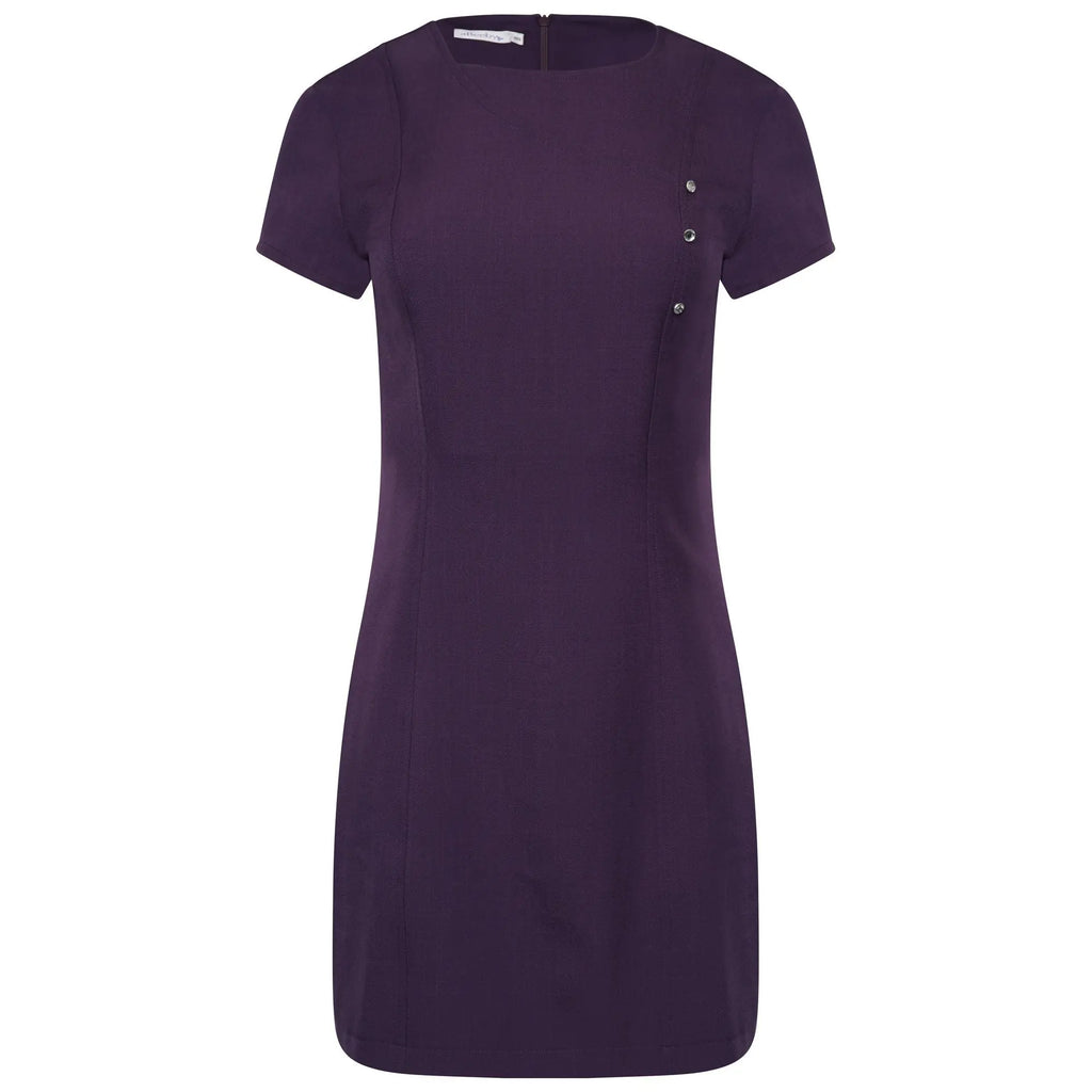 La Beeby Scrubs Women's Eliza Top Plum | scrub-supply.com