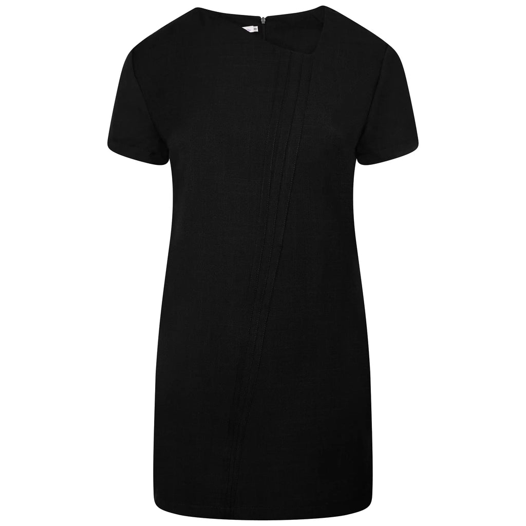 La Beeby Scrubs Women's Emma Top Black | scrub-supply.com