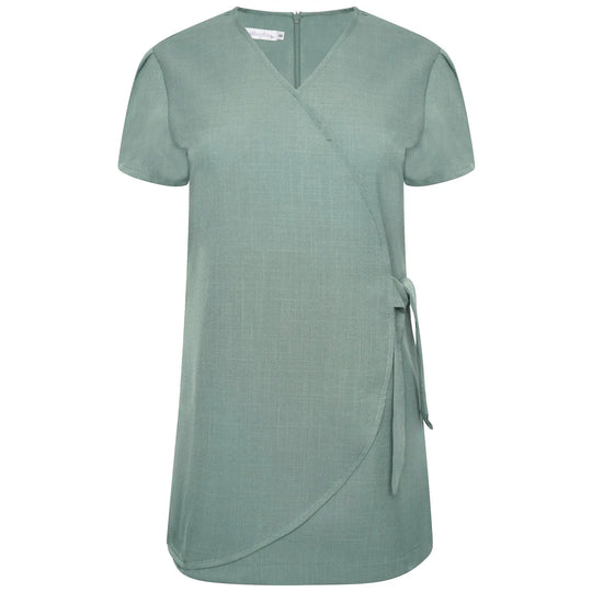 La Beeby Scrubs Women's Gisele Top Sage | scrub-supply.com