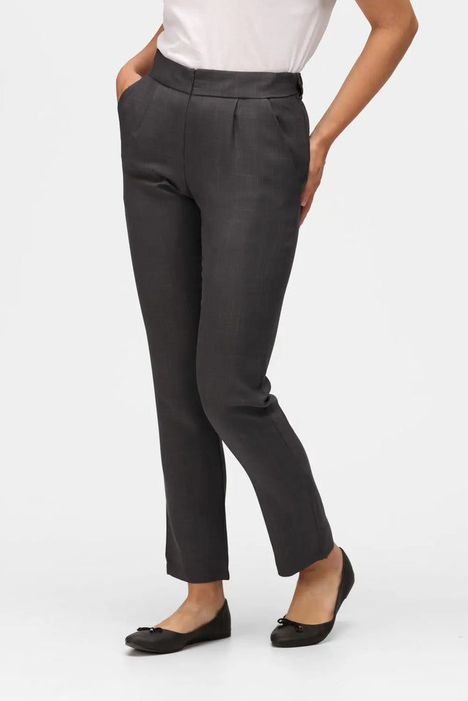 La Beeby Scrubs Women's Ila Pants Grey | scrub-supply.com