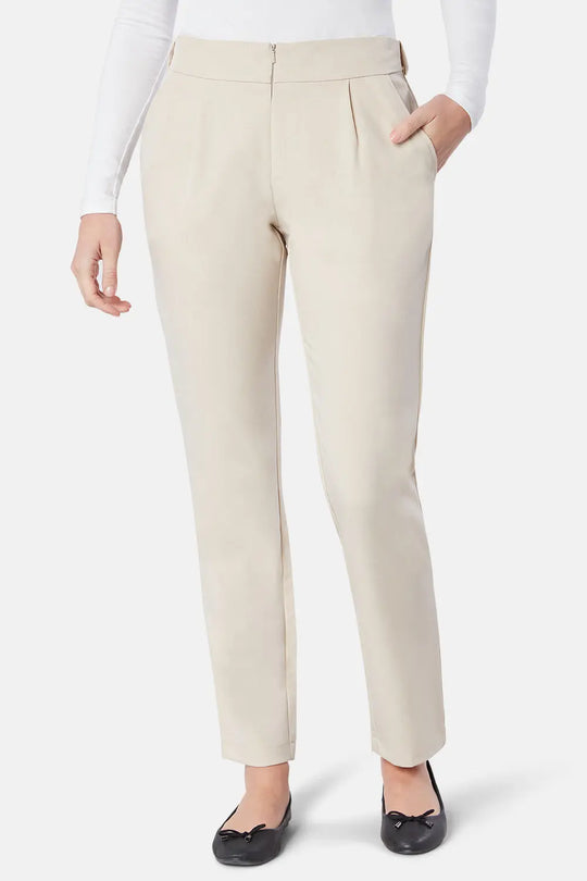 La Beeby Scrubs Women's Ila Pants Natural | scrub-supply.com