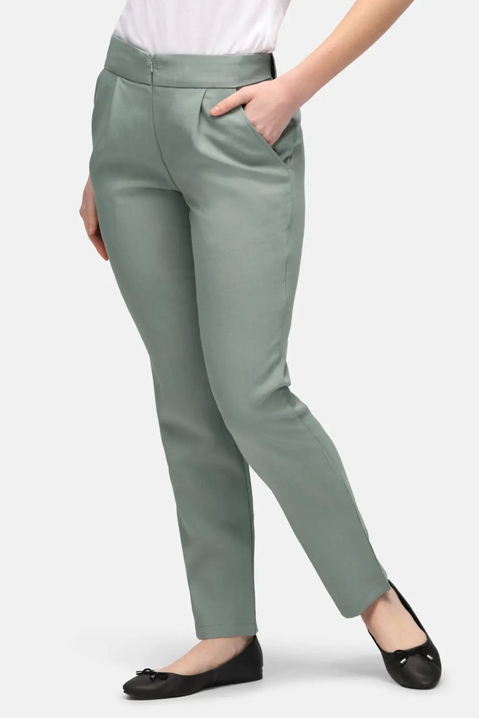 La Beeby Scrubs Women's Ila Pants Sage | scrub-supply.com