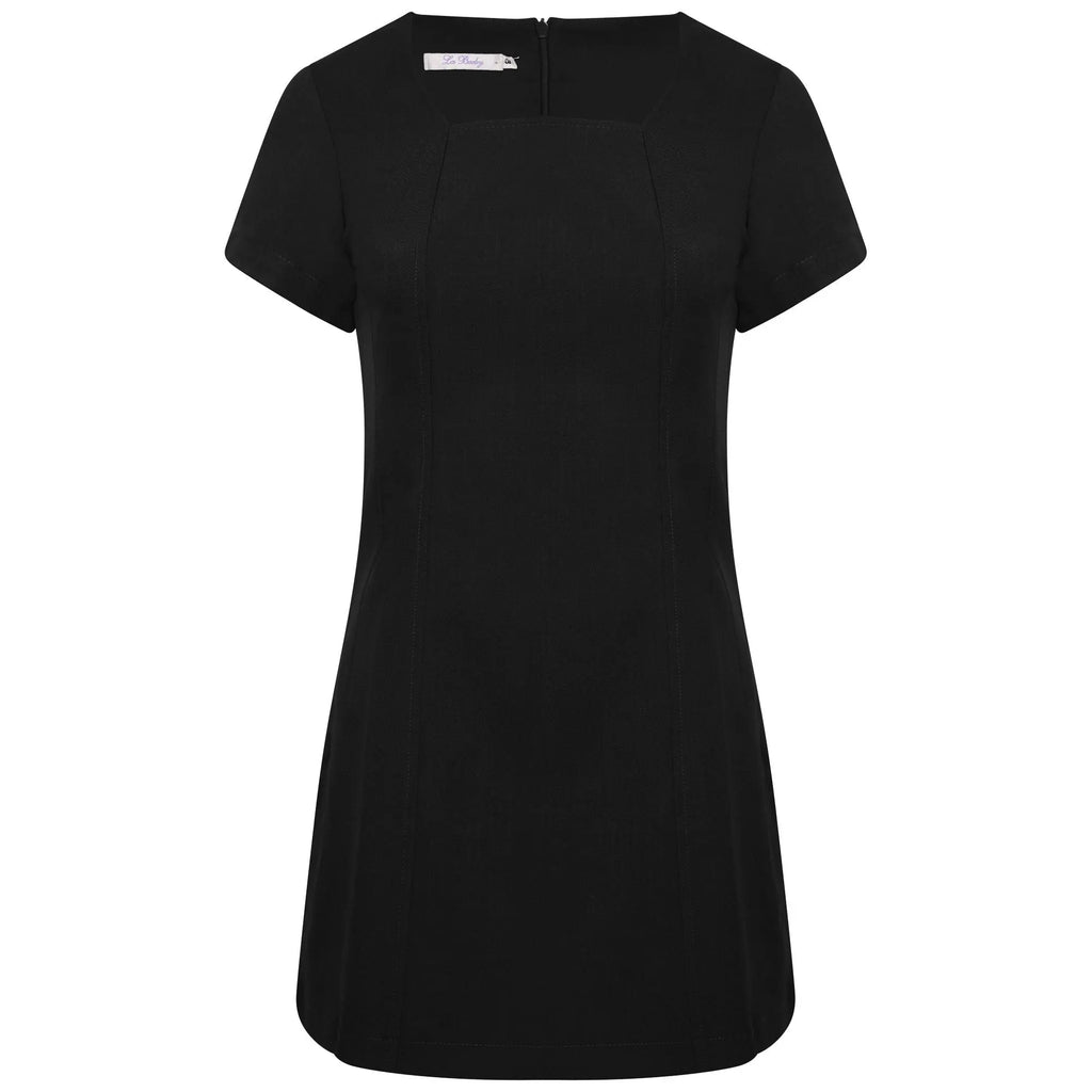 La Beeby Scrubs Women's Juliette Top Black | scrub-supply.com