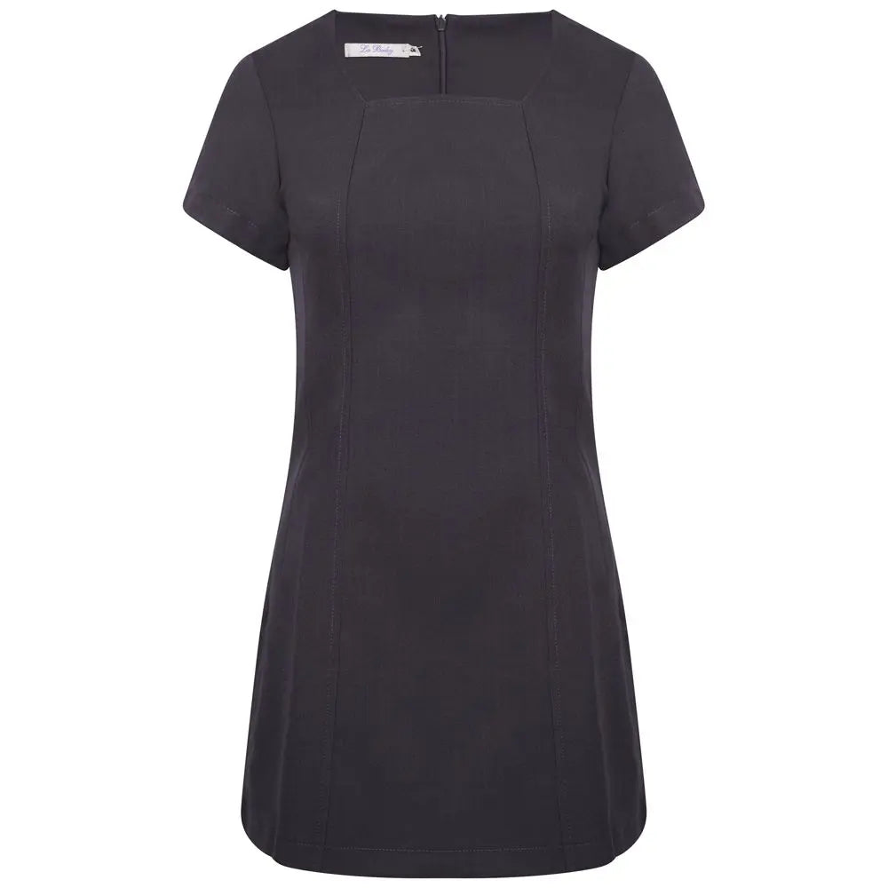 La Beeby Scrubs Women's Juliette Top Grey | scrub-supply.com