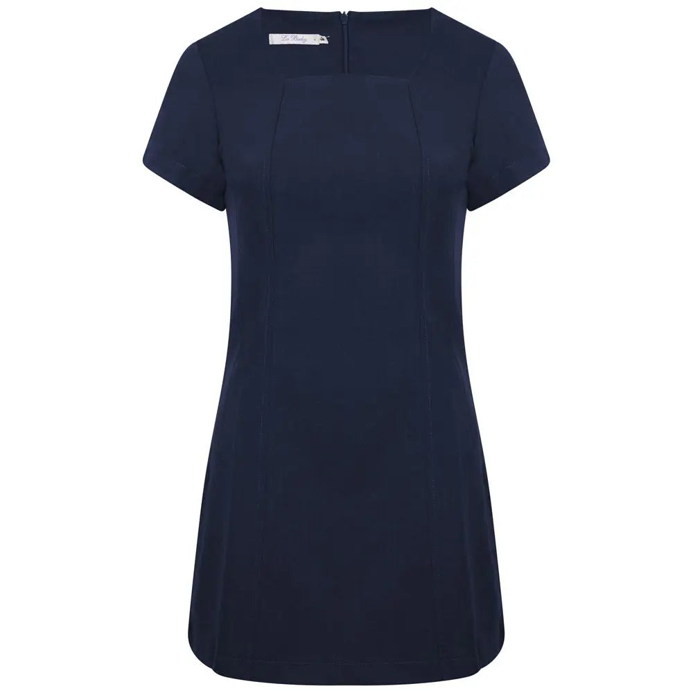 La Beeby Scrubs Women's Juliette Top Light Navy | scrub-supply.com