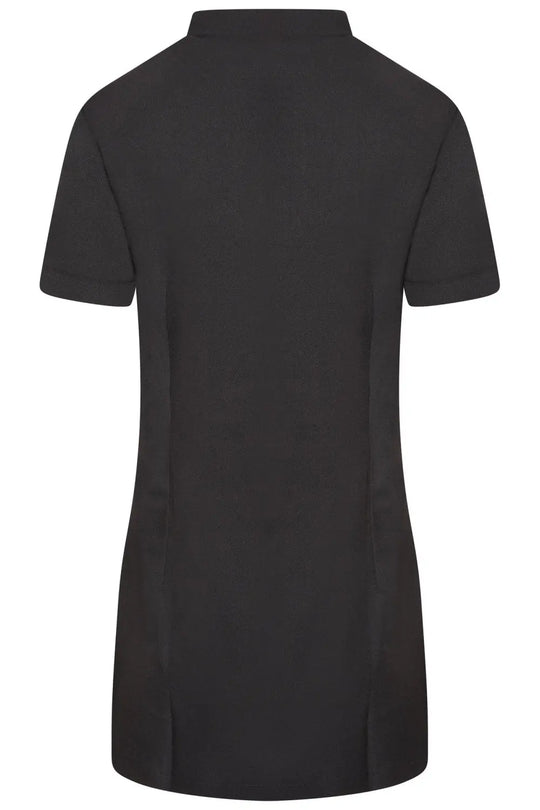 La Beeby Scrubs Women's Lea Top Black | scrub-supply.com