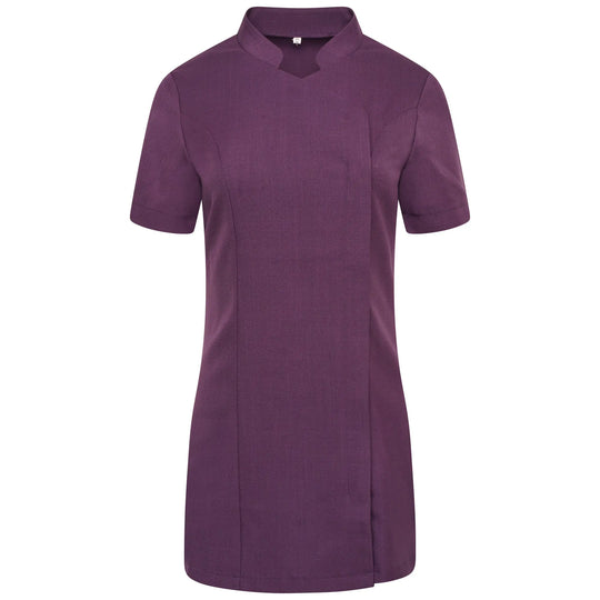 La Beeby Scrubs Women's Lea Top Plum | scrub-supply.com