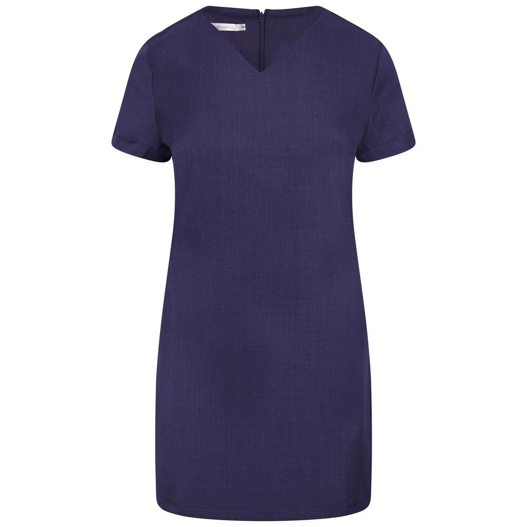 La Beeby Scrubs Women's Lena Top Light Navy | scrub-supply.com