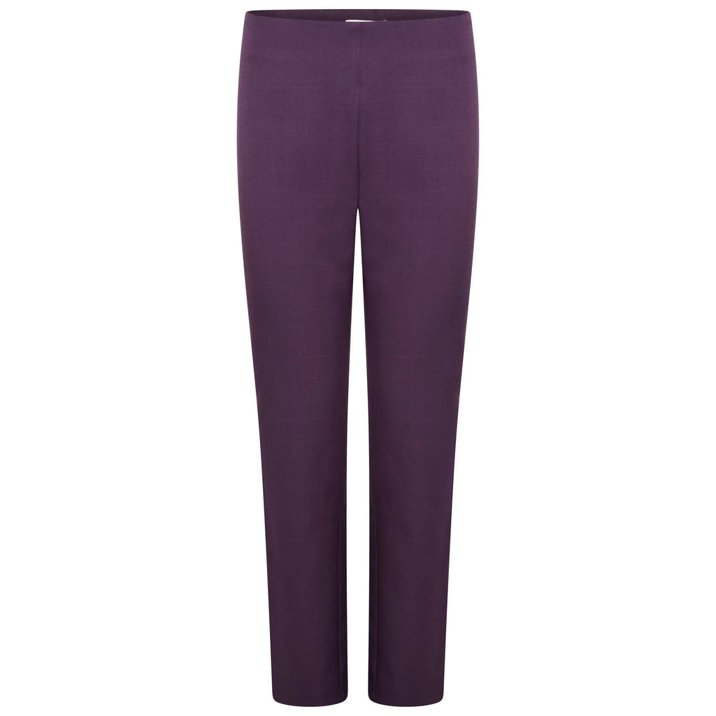 La Beeby Scrubs Women's Lili Pants Plum | scrub-supply.com