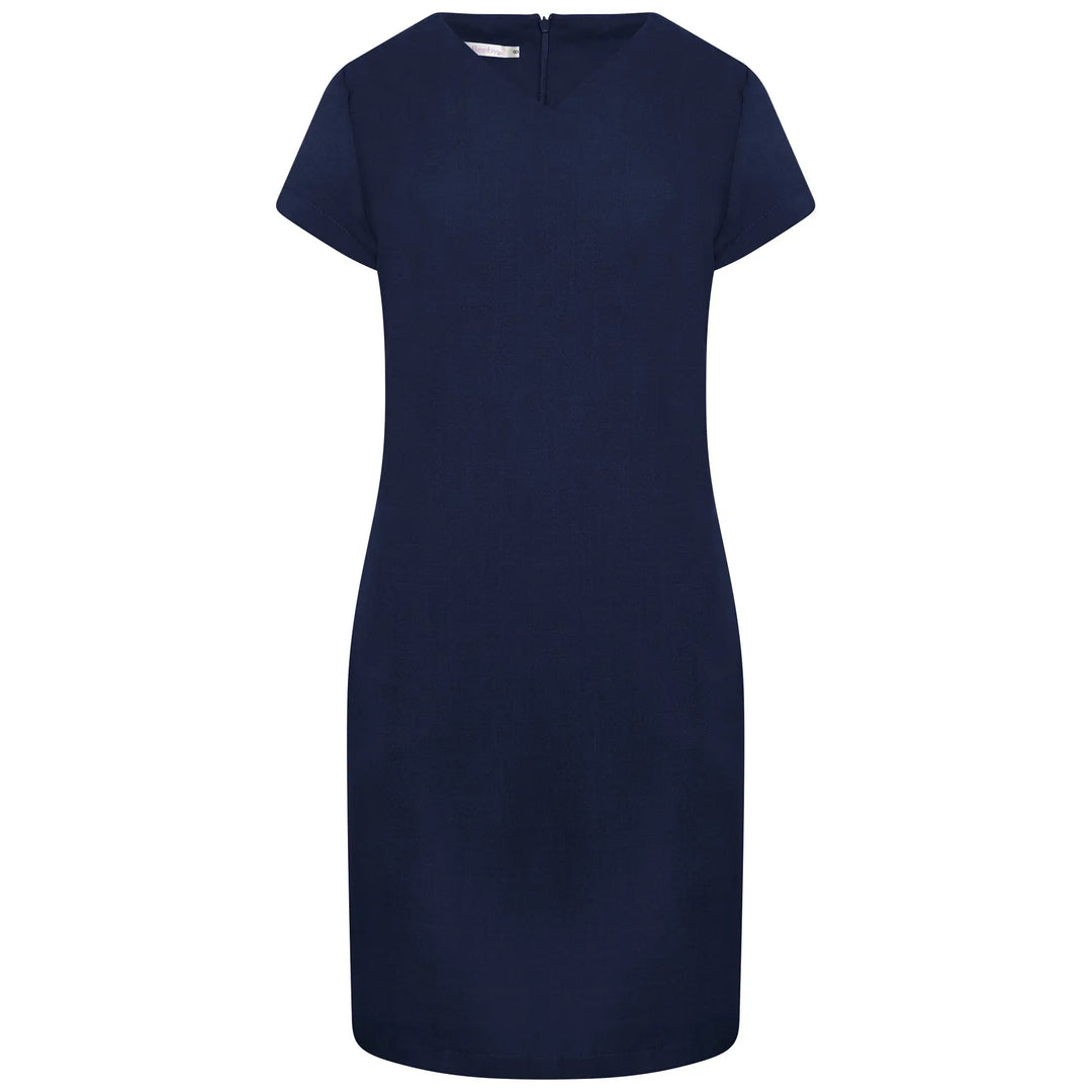 La Beeby Scrubs Women's Maya Dress Light Navy | scrub-supply.com