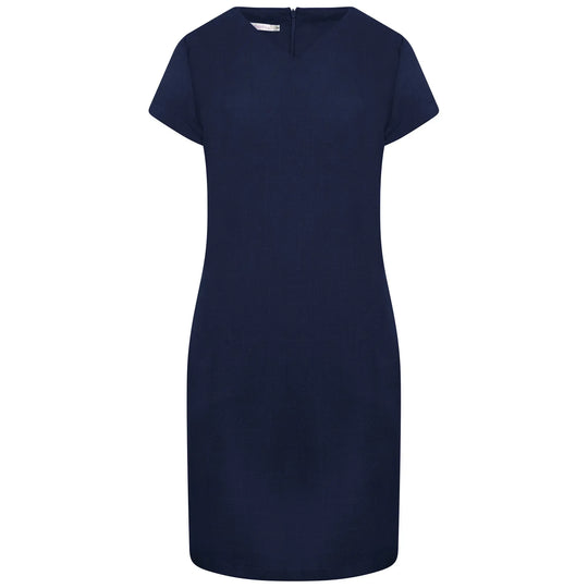 La Beeby Scrubs Women's Maya Dress Light Navy | scrub-supply.com