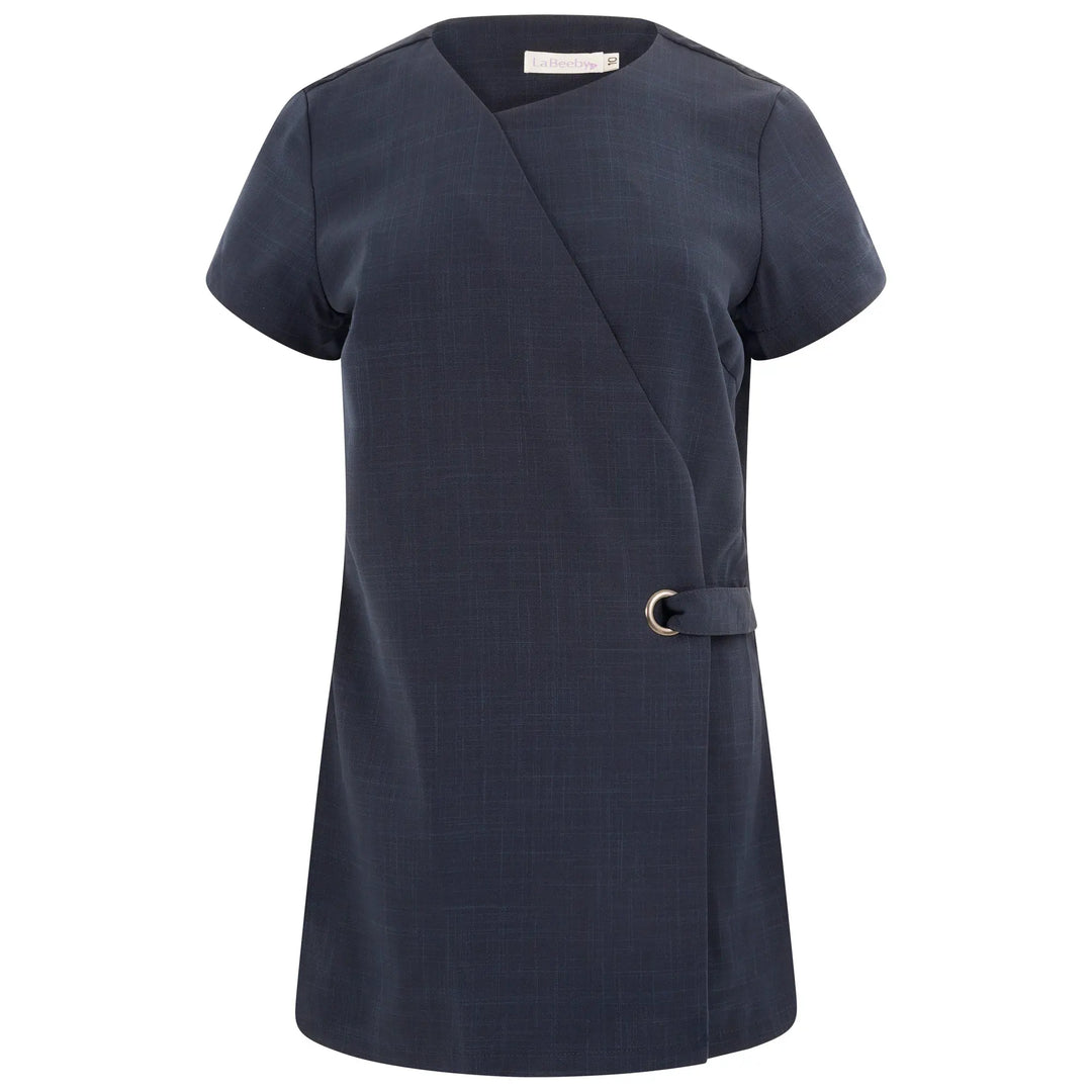 La Beeby Scrubs Women's Mila Top Light Navy | scrub-supply.com