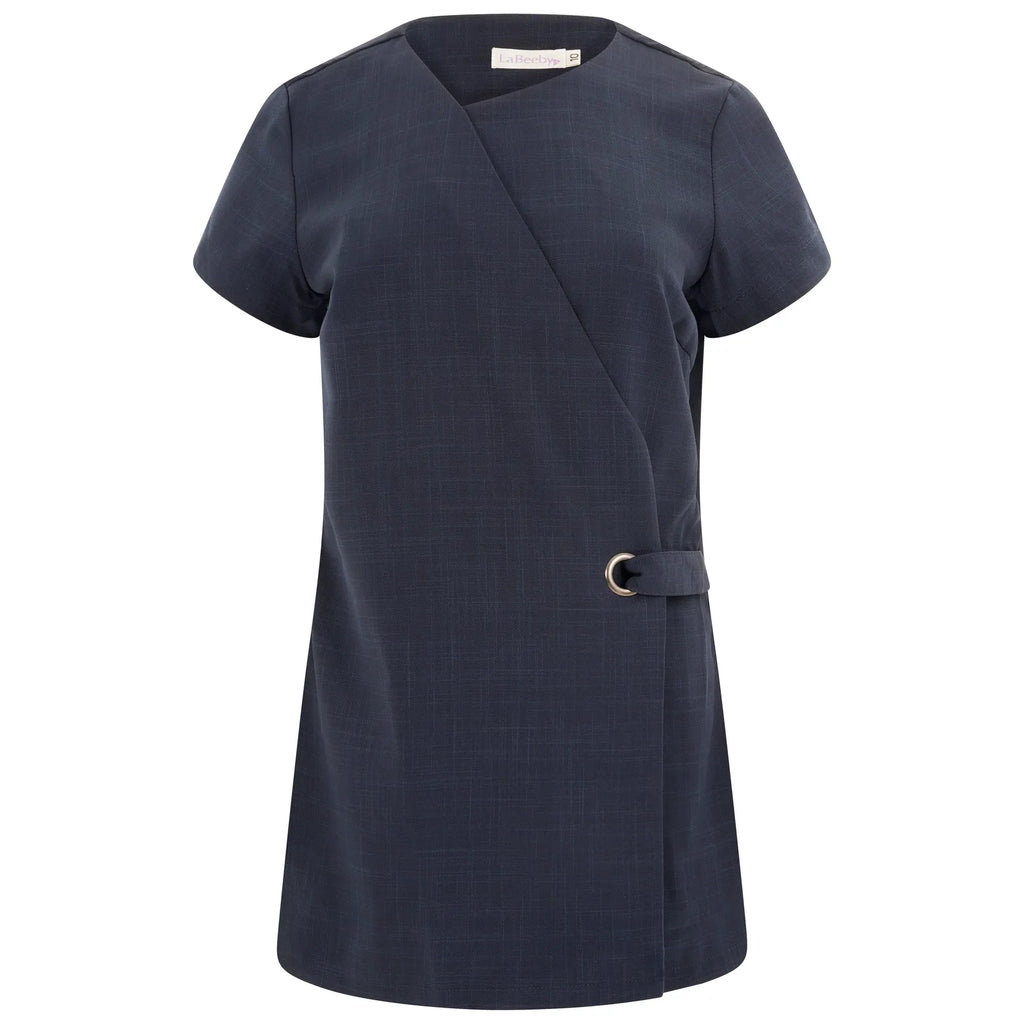 La Beeby Scrubs Women's Mila Top Light Navy | scrub-supply.com