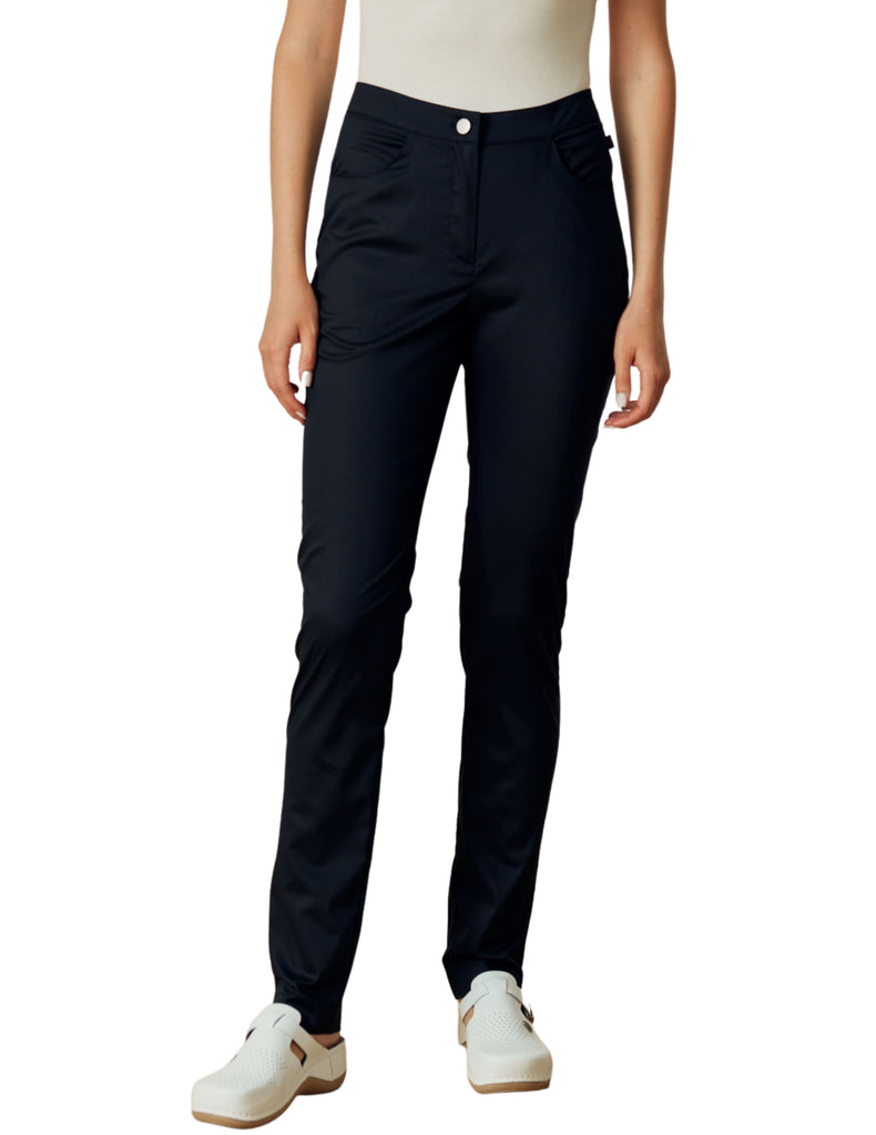 Treat in Style Scrubs Women's Skinny Pants Black | scrub-supply.com